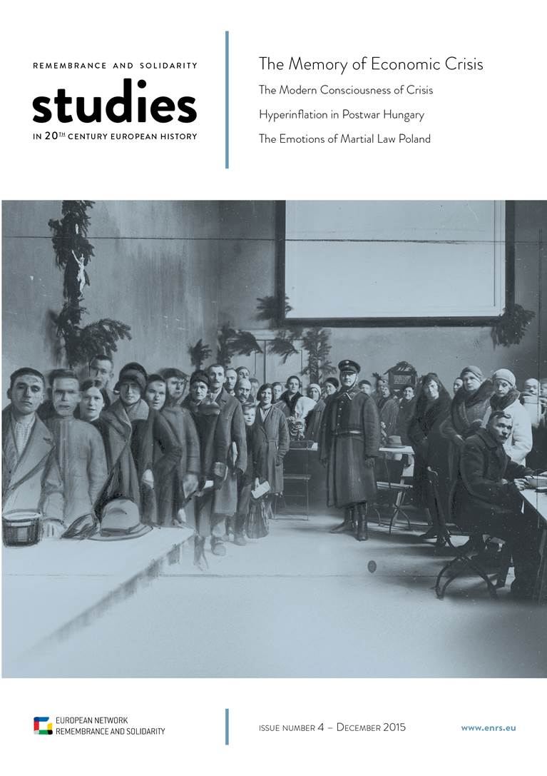 Remembrance and Solidarity Studies in 20th-century European History