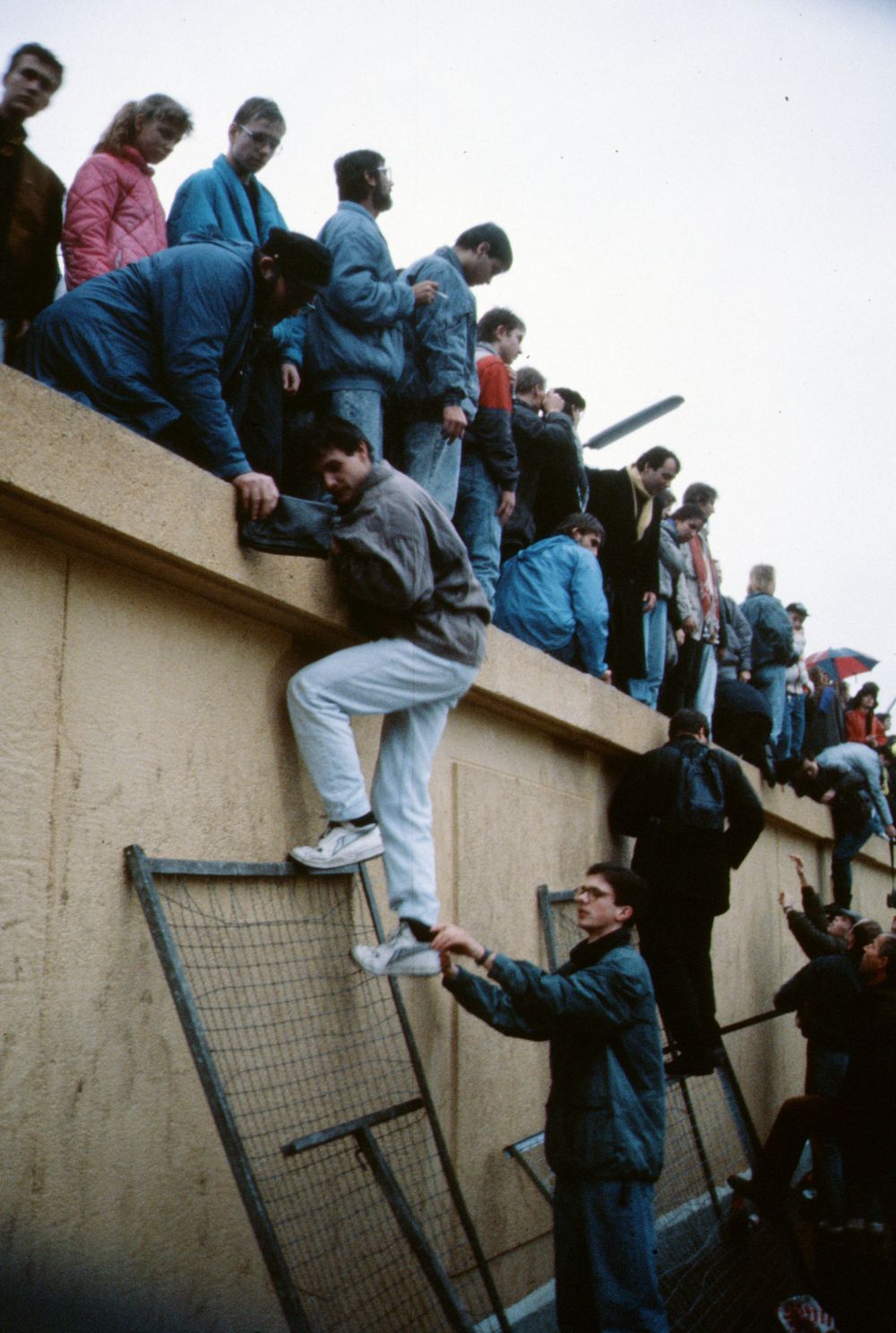 The fall of the Berlin Wall