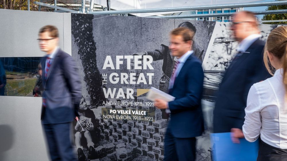 After the Great War. A New Europe 1918-1923 exhibition in Prague, 15 October - 9 November 2018. Photo: Dominik Tryba / ENRS