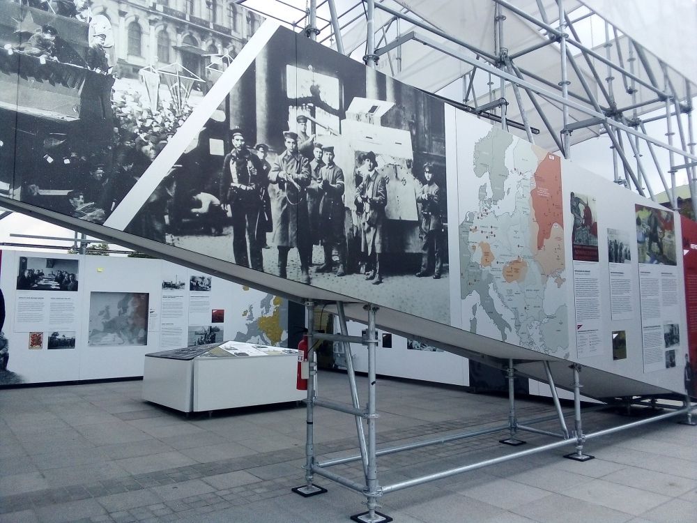 After the Great War. A  New Europe 1918 - 1923 exhibition in Wrocław, 18 June - 8 July 2020. Photo: Monika Petryna / Centrum Historii Zajezdnia