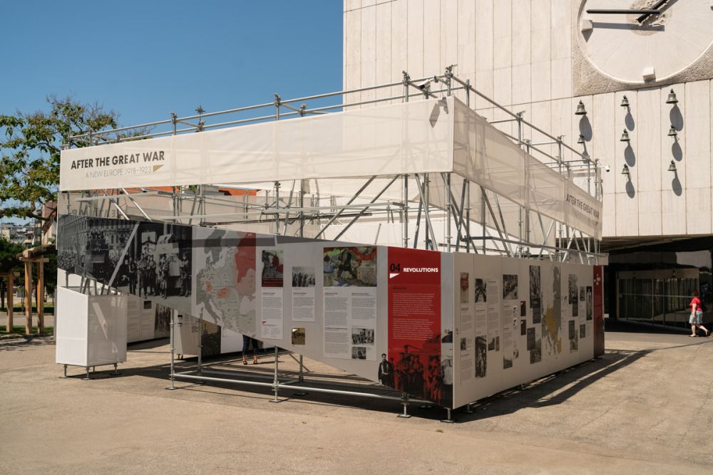 After the Great War. A New Europe 1918-1923 exhibition in Bratislava, 4-22 July 2019. Photo: Agnieszka Wanat.
