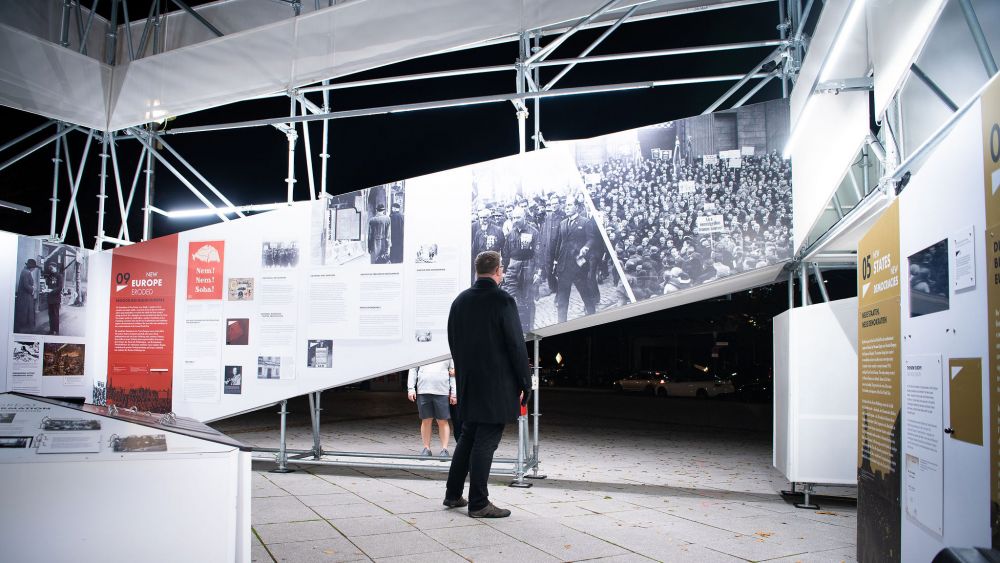 After the Great War. A New Europe 1918-1923 exhibition in Berlin, 4 - 24 October 2019. Photo: Dominik Tryba.