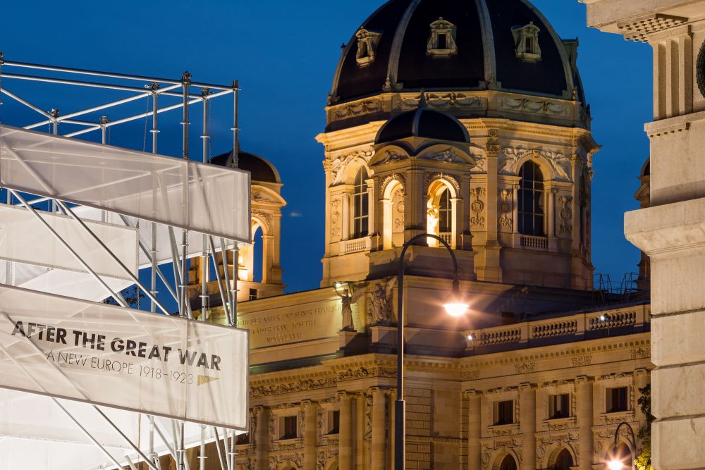 After the Great War. A New Europe 1918-1923 in Vienna, 20 May – 3 August 2021. Photo: Rainer Mirau.