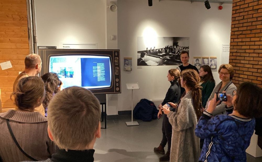 Film presenting <i>Visualisations of 20-th century Forced Migrations</i> as a temporary exhibition at the Depot History Center