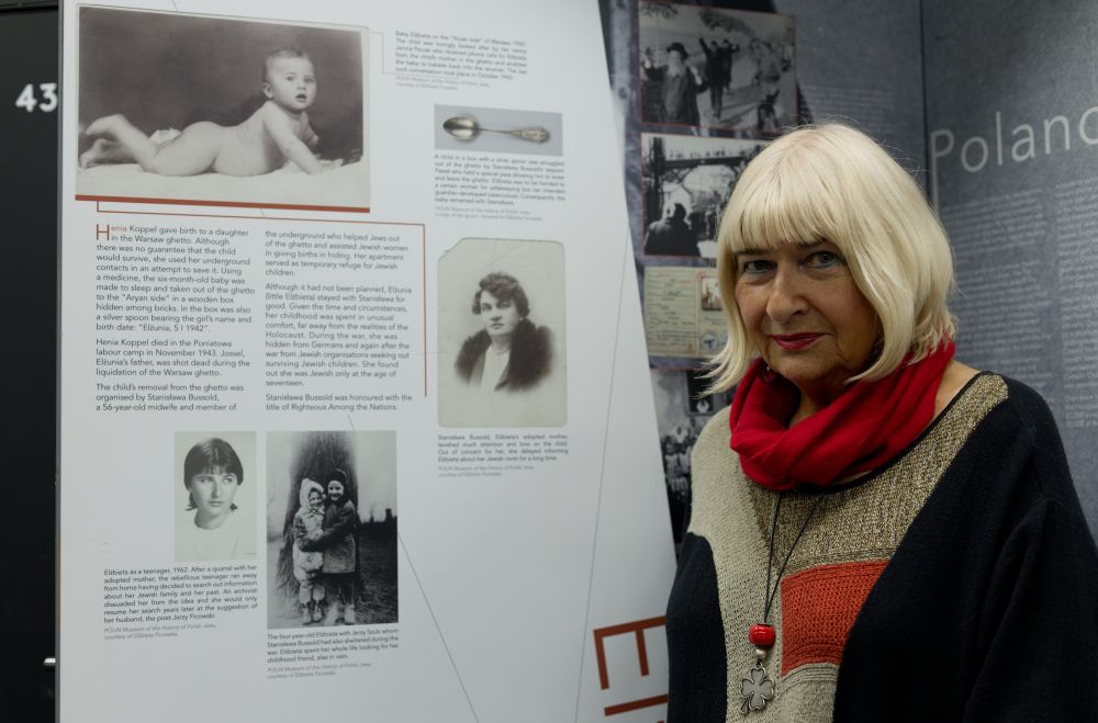 Elżbieta Ficowska, Holocaust survivor. Photo: Bartłomiej Wutke