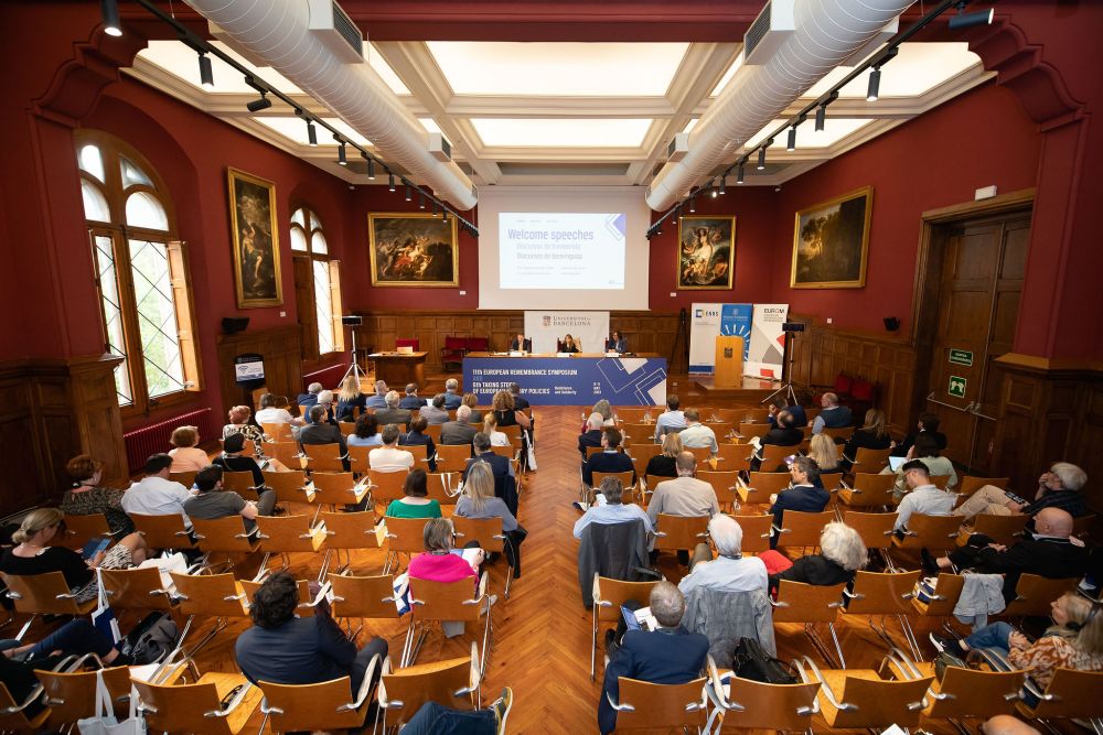 11th European Remembrance Symposium in Barcelona, 9-11 May 2023. Photo: Dominik Tryba