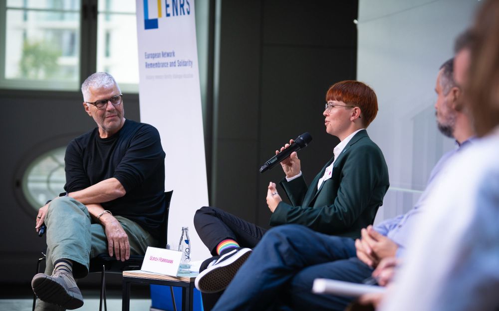 “What’s the point of history… if we never learn?” Forum. 16-17 October 2023, Berlin. Photo: Dominik Tryba