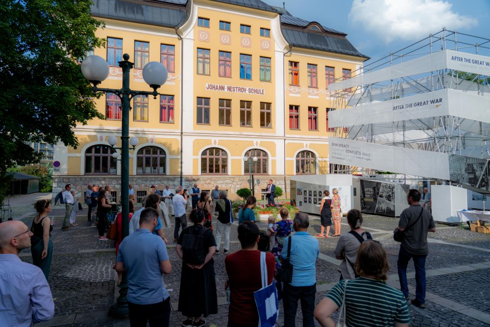 After the Great War, Bad Ischl, Austria. Photo by Chris Gütl.