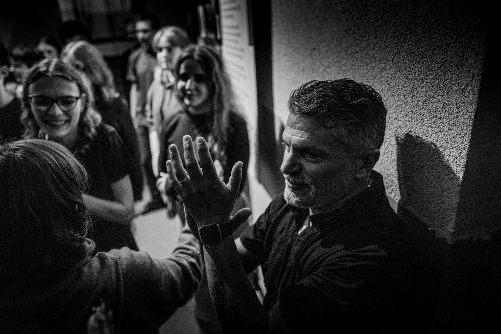 After the show. | Photo by Jan Prosiński