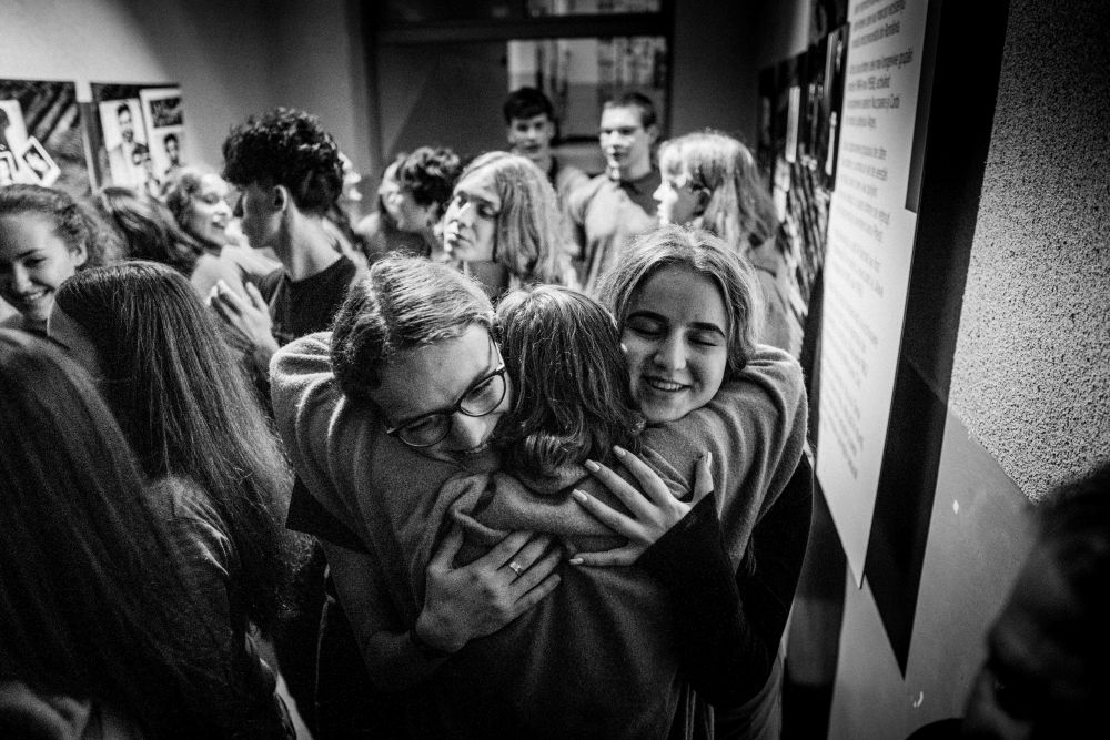After the show. | Photo by Jan Prosiński