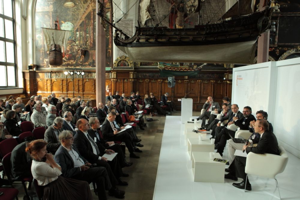 The first European Remembrance Symposium in 2012 in Gdańsk, Poland.