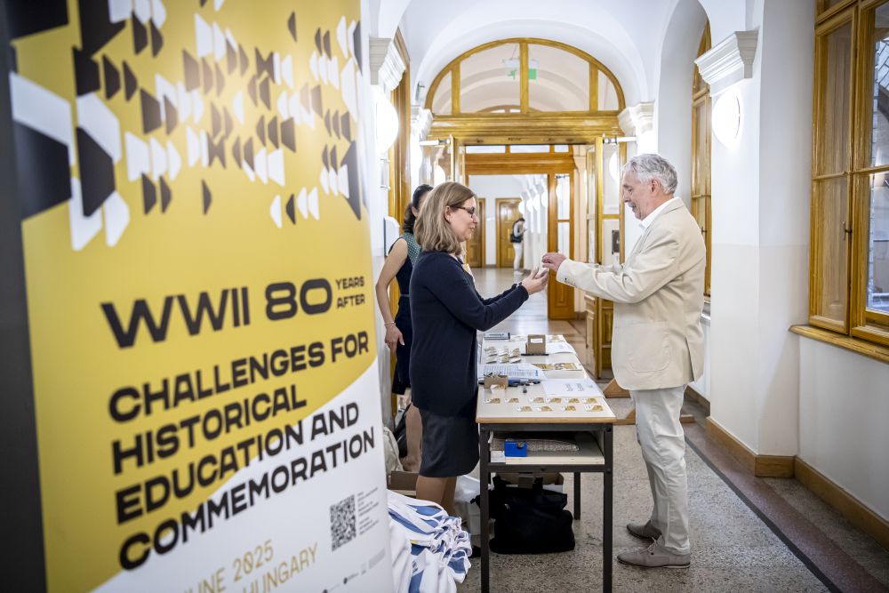 WWII – 80 Years After: Challenges for Historical Education and Commemoration conference in Budapest, Hungary. 2-3 June 2025