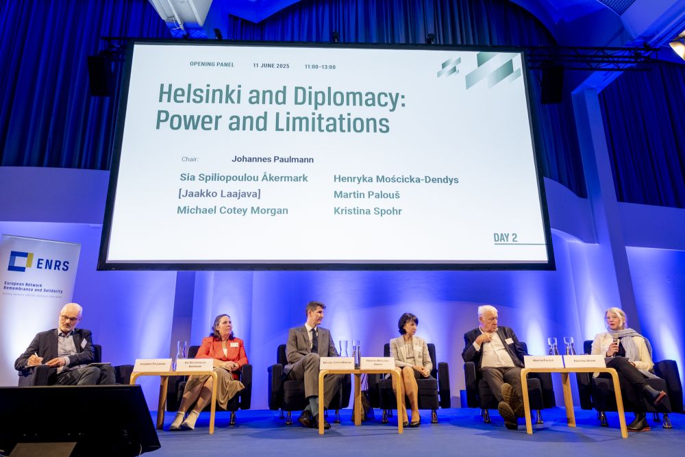 13th European Remembrance Symposium & International Conference on the 50th Anniversary of the Helsinki Final Act, 10—13 June 2025, Helsinki, Finland. Photos: Jan Prosiński