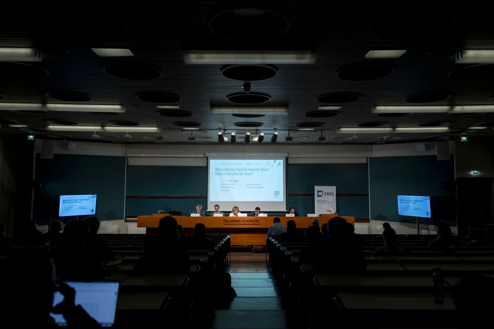 13th European Remembrance Symposium & International Conference on the 50th Anniversary of the Helsinki Final Act, 10—13 June 2025, Helsinki, Finland. Photos: Jan Prosiński
