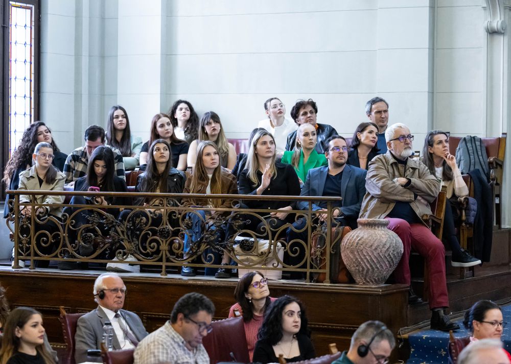 WWII – 80 Years After: Challenges for Remembrance and Historical Education conference in Bucharest, Romania. 13—14 May 2025. Photo: Lucian Tudose