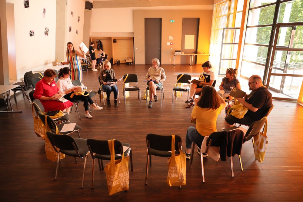 B-SHAPES Summer School for Educators 2025 in Zgorzelec, Poland / Görlitz, Germany. Photo by Paweł Uchorczak.