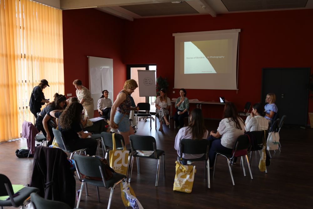 B-SHAPES Summer School for Educators 2025 in Zgorzelec, Poland / Görlitz, Germany. Photo by Paweł Uchorczak.