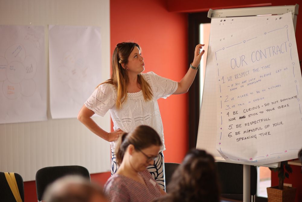 B-SHAPES Summer School for Educators 2025 in Zgorzelec, Poland / Görlitz, Germany. Photo by Paweł Uchorczak.