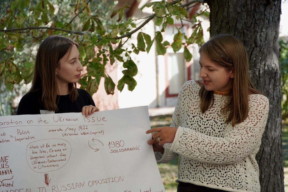 The Freedom of Speech Beyond Borders project in Maisons-Laffitte, France, 6–10 September 2025.