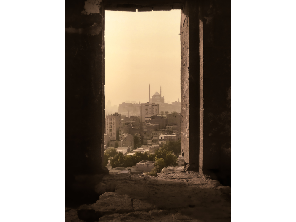 City behind the wall - Omar Mokhtar Mohammed
