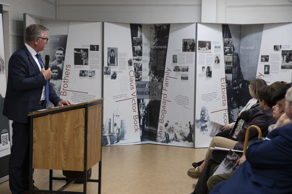 The Between Life and Death exhibition in Dublin, Ireland, 2025. Photo by Veronica Minasianc.