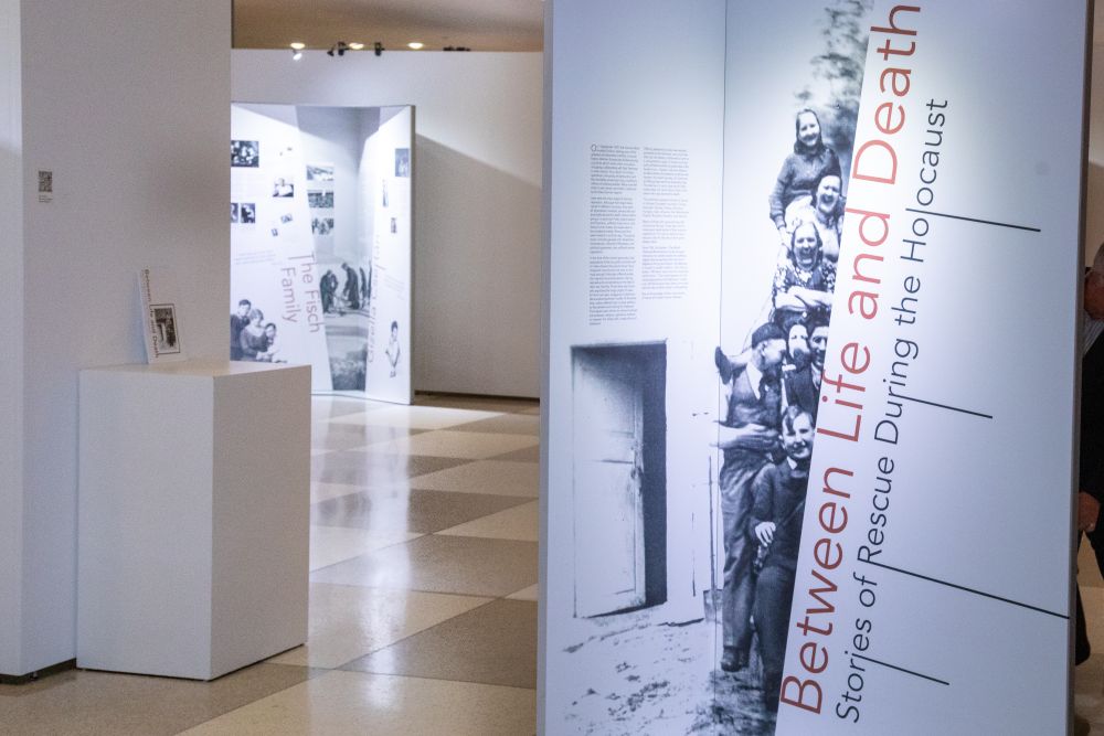 The Between Life and Death exhibition in the United Nations Headquarters in New York CIty, USA, 2026. Photo by Ania Fedisz.