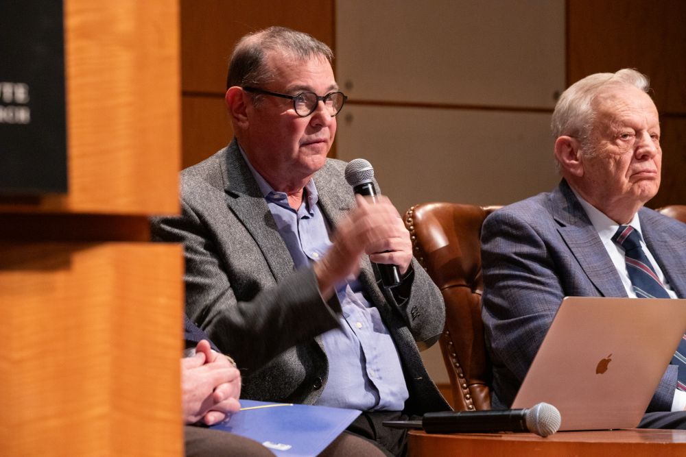 Panel discussion Holocaust Remembrance Today – A Living Responsibility following the opening of the exhibition, YIVO Institute for Jewish Research / Center for Jewish History, New York City. Photo by Ania Fedisz.