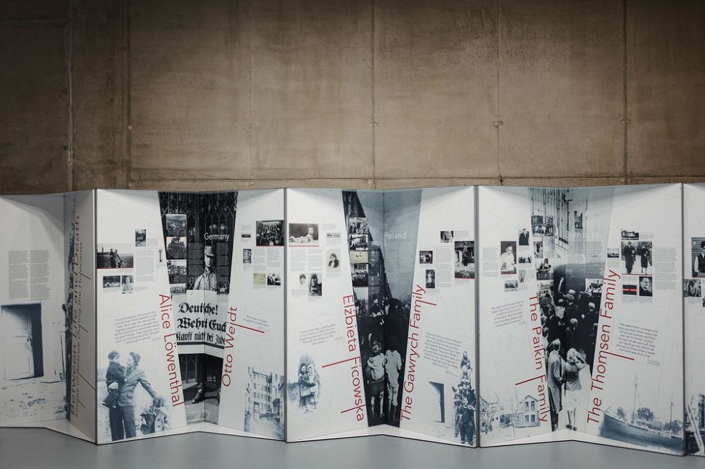 The Between Life and Death exhibition in Bełżec, Poland, 2022. Photo by Przemyslaw Wawryca.