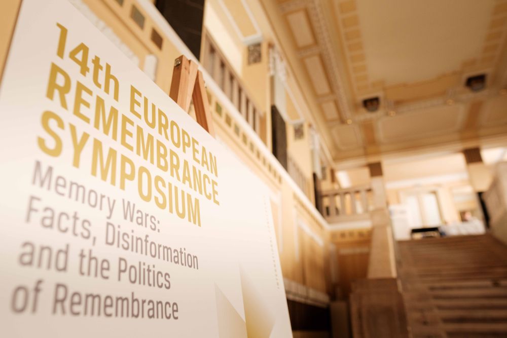 14th European Remembrance Symposium, 27—29 May 2026, Bratislava, Slovakia. Photo by Jan Prosiński.