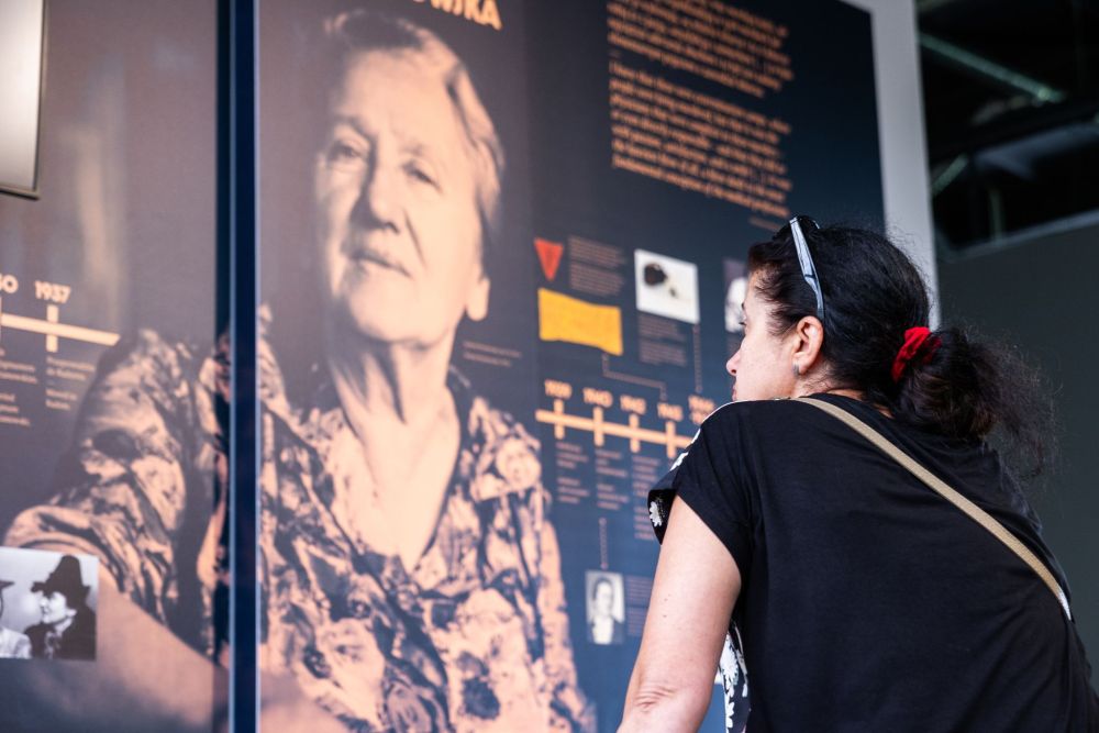 Voices That Never Fall Silent exhibition at the State Museum at Majdanek, 23 August 2026. Photo by Krzysztof Stanek