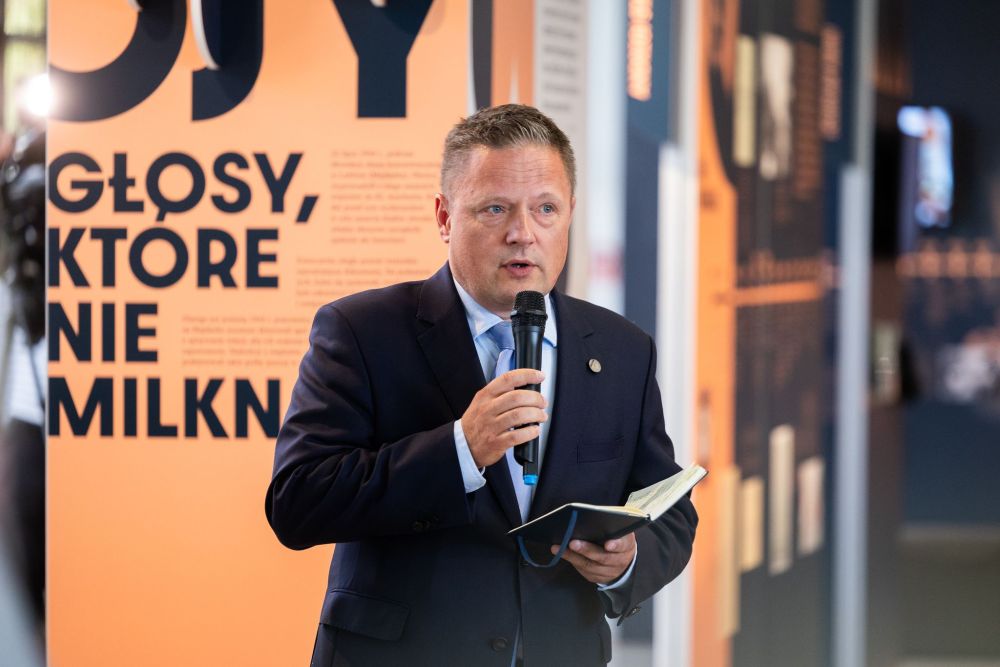 Voices That Never Fall Silent exhibition at the State Museum at Majdanek, 23 August 2026. Photo by Krzysztof Stanek