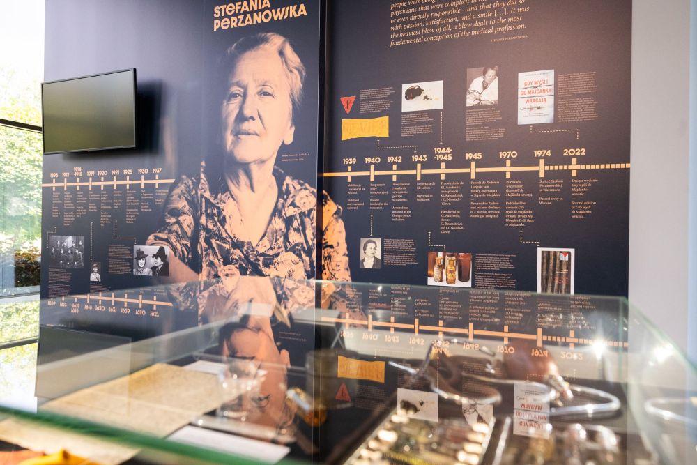 Voices That Never Fall Silent exhibition at the State Museum at Majdanek, 23 August 2026. Photo by Krzysztof Stanek