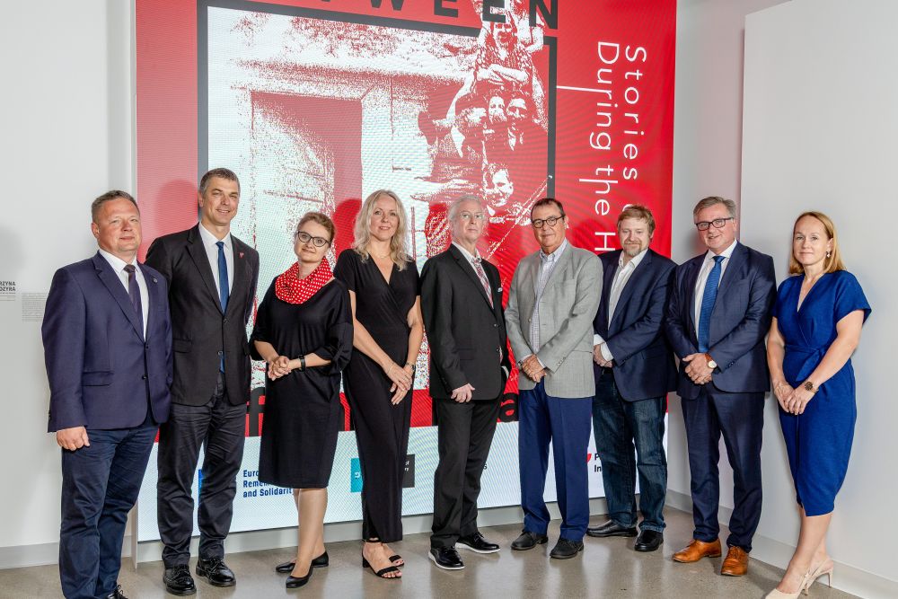 Opening of the exhibition at the Pilecki Institute, New York City, September 2026. Photo by Ania Fedisz.