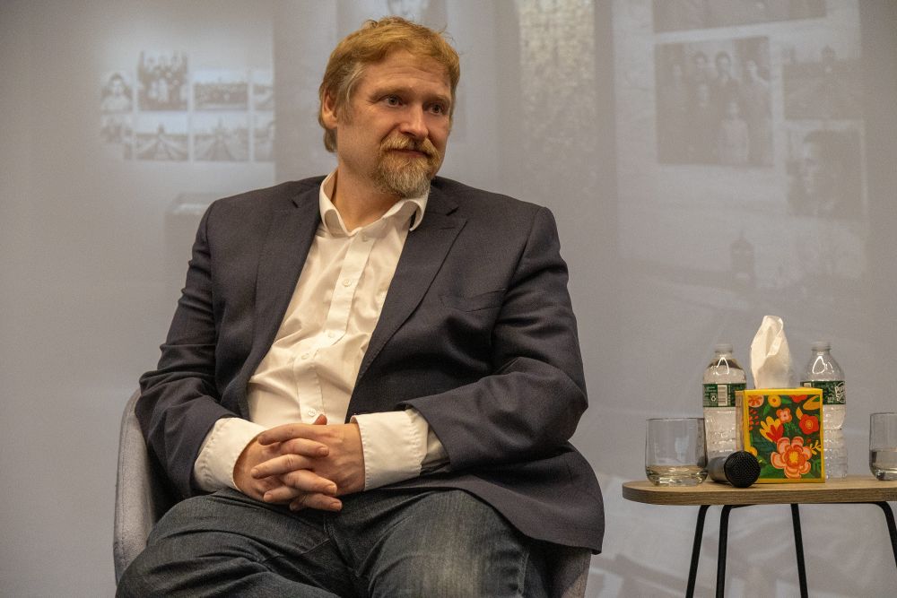 Panel discussion during the seminar Memory in Transition: A Transatlantic Perspective on Holocaust Education, Pilecki Institute, New York City. Photo by Ania Fedisz.