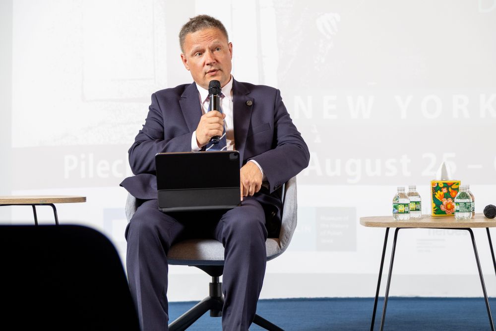 Between Life and Death 2026 at the Pilecki Institute in New York City. Photo by Ania Fedisz.