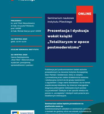 cover image of Online seminar Totalitaryzm w epoce postmodernizmu