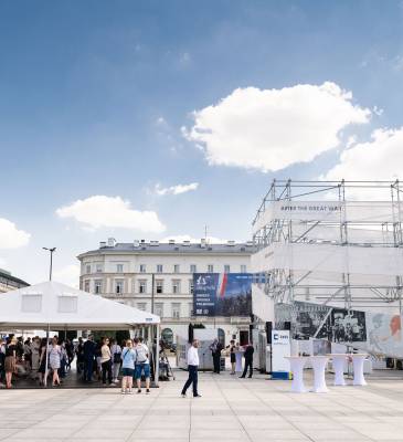 cover image of After the Great War exhibition has been opened in Warsaw