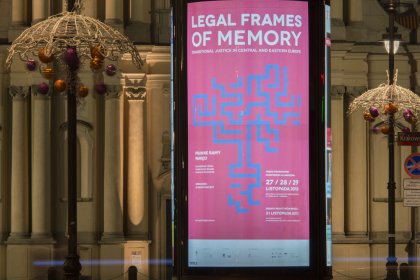 cover image of Legal Frames of Memory. Transitional Justice in Central and Eastern Europe