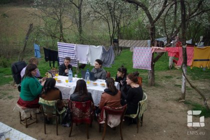 cover image of In Between? in Transylvania - short summary