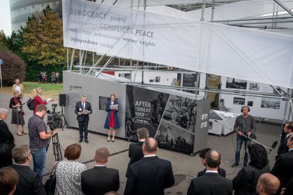 cover image of Exhibition After the Great War has opened in Prague