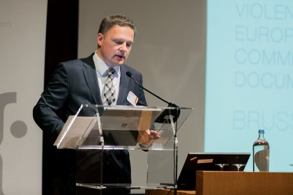 cover image of Director Rogulski to take part in a conference in Vilnius