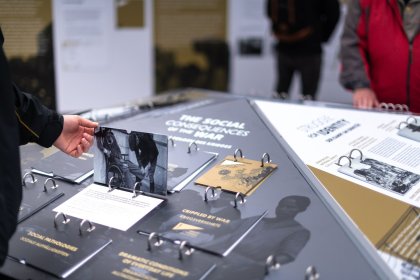 cover image of After the Great War: The Exhibition behind the Scenes — debate