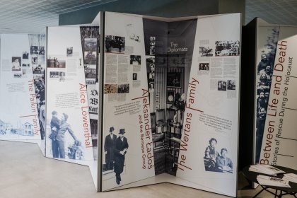 cover image of Between Life and Death exhibition in Bratislava