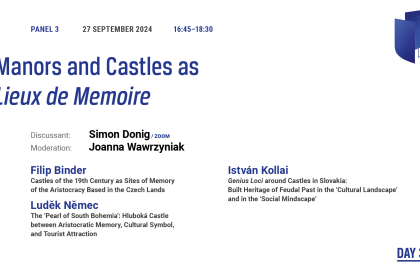 cover image of “Manors and Castles as Lieux De Memoire” Panel | 14th Genealogies of Memory
