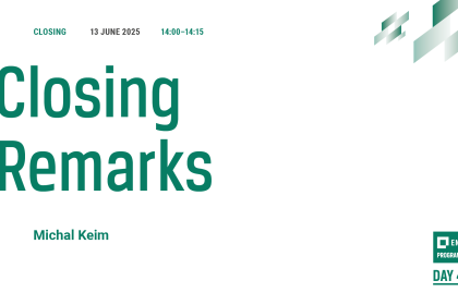 cover image of Closing remarks | 13th European Remembrance Symposium