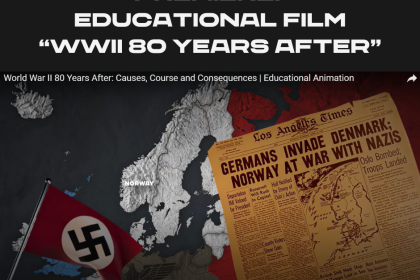 cover image of Premiere of Educational Animation: World War II 80 Years After