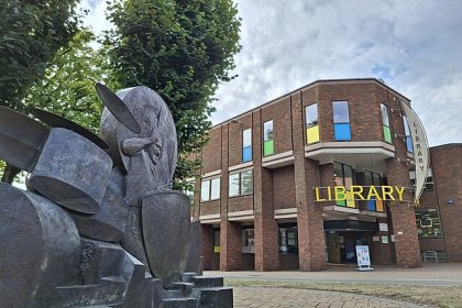 cover image of Between Life and Death Exhibition in Redditch