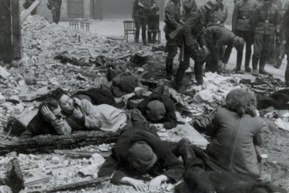 cover image of Warsaw Ghetto Uprising infographic