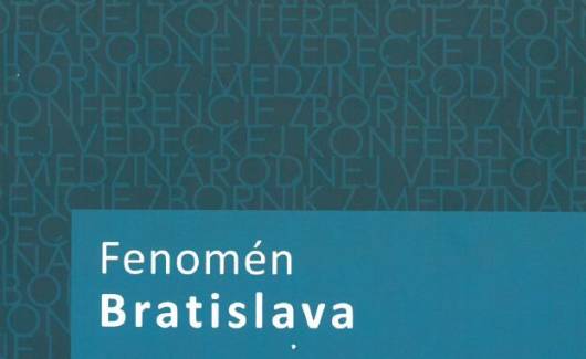 Photo of the publication Fenomén Bratislava