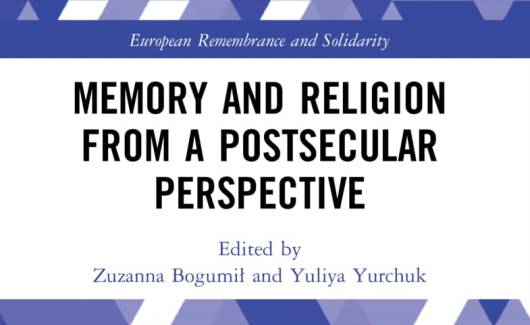 Photo of the publication Memory and Religion from a Postsecular Perspective